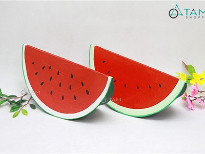 Lát dưa hấu mô hình trang trí